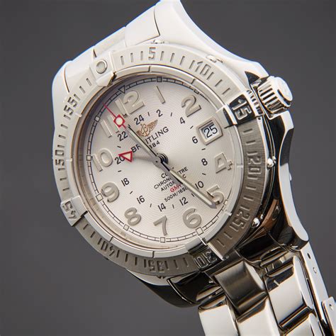 pre owned breitling colt a32350